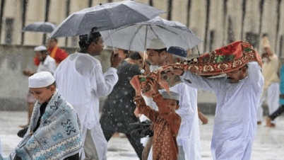 ঈদের দিন হতে পারে বৃষ্টি