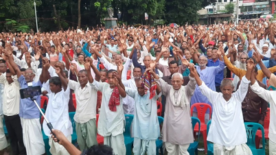 দেশ না ছেড়ে সম্প্রীতি রক্ষার অঙ্গীকার সনাতন ধর্মাবলম্বীদের