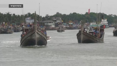 উত্তাল সাগর, সমুদ্র বন্দরে ৩ নম্বর সতর্কসংকেত