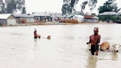 ১০ জেলায় আবারও বন্যার শঙ্কা