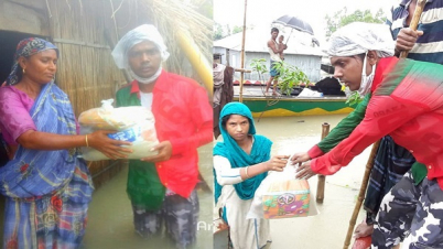 সিনেমার সম্মানী বন্যার্তদের দান করলেন হিরো আলম