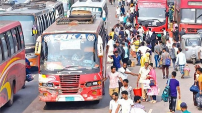 গণপরিবহনে বর্ধিত ভাড়া প্রত্যাহার দাবি