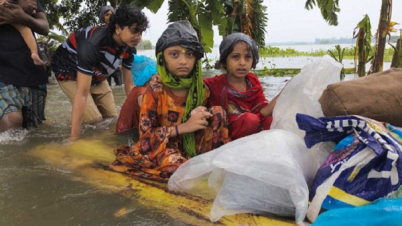 বন্যায় বাংলাদেশের ২০ লাখ শিশু ঝুঁকিতে: ইউনিসেফ